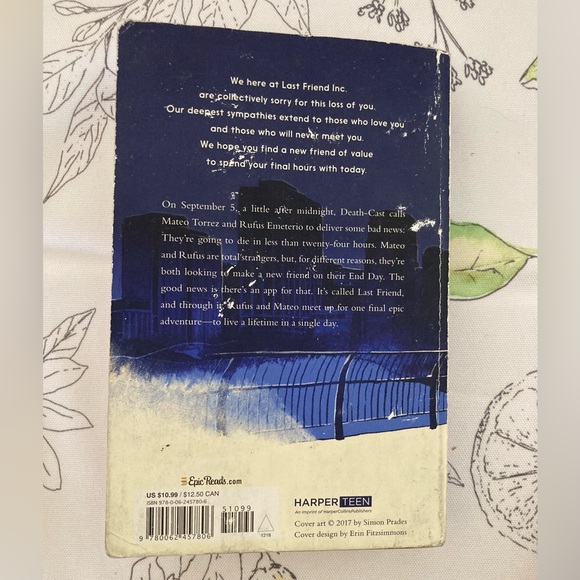 They Both Die at the End Book by Adam Silvera (Annotated) - Picture 6 of 12